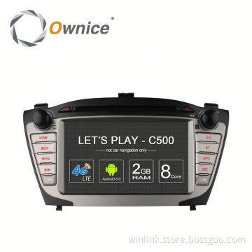 Ownice C500 Quad core 2G ram car GPS video RADIO for Hyundai ix35 2010 support SWC TV TPMS DVR built in 4G LTE BT